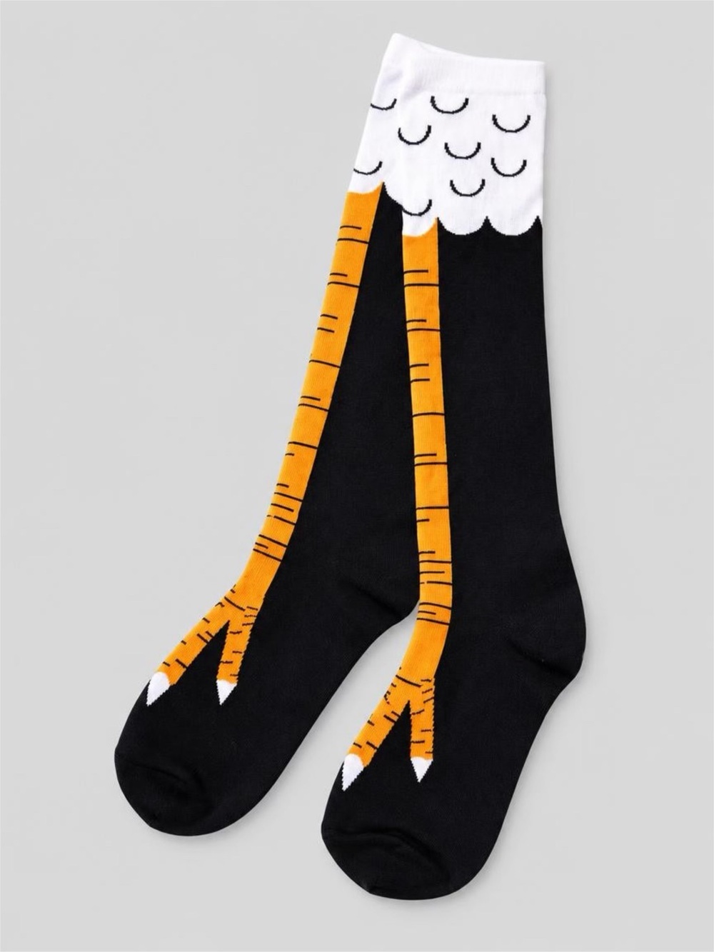 New Novelty Chicken Leg Crew Socks